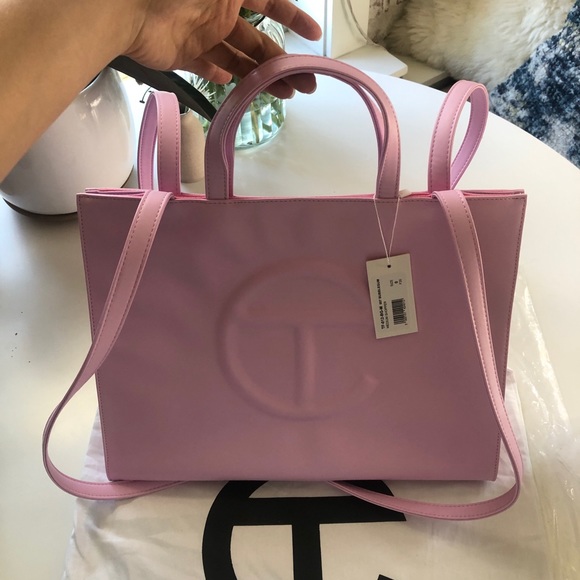 medium pink bag